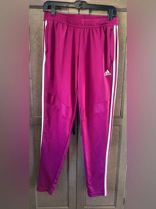 adidas Other - Adidas Fuchsia Joggers with Zipper Leg Size Medium
